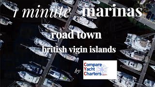 British Virgin Islands Road Town 1 minute marinas ep 4 [upl. by Idaline665]