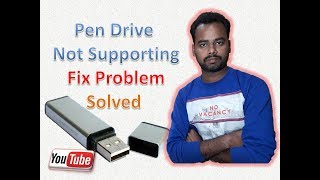 USB Flash drive not supporting  Pen drive not supporting  in windows fixed By Engineer Baba [upl. by Maag989]