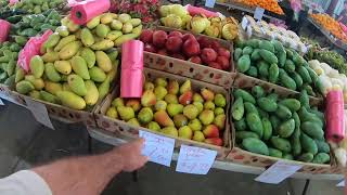 NO 2 FRUIT AND VEGETABLES FARMERS MARKET QUEENSLAND AUSTRALIA 17 TH NOVEMBER 2024 [upl. by Nhojleahcim]