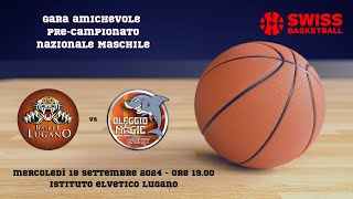 Lugano Tigers vs Oleggio Magic Basketball [upl. by Rentsch513]