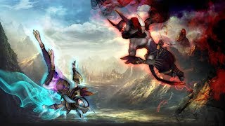 Nightbringer Rakan Custom Skin Preview [upl. by Ermey]