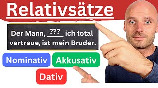 Endlich Relativsätze verstehen 💪  Deutsch lernen [upl. by Stefan]