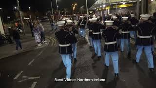 Bessbrook True Blues FB  Mid Ulster Memorial Parade 2024  4K [upl. by Bev]