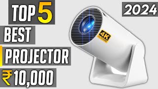 Top 5 best projector under 10000 rs 2024  best projector in india 2024 [upl. by Haugen]