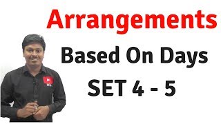 Arrangements  Set 4 amp Set 5 Based On Days [upl. by Varini]