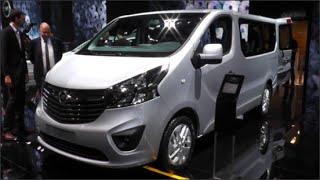 Opel Vivaro 2015 In detail review walkaround Interior Exterior [upl. by Yantruoc]