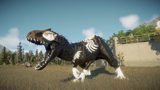 🔴Satisfying Jurassic World Evolution 2  Trex Dilophosaurus Spinosaurus Karnotaurus Triceratops [upl. by Goto]