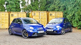 Abarth 595 Series 3 vs Series 4 Abarth 595 Competizione [upl. by Elsi]