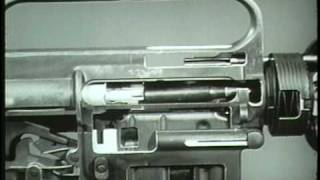 XM16E1 Rifle 556MM  Operating And Cycle Of Functioning [upl. by Yorgo931]