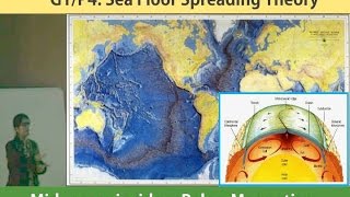 Geography Lecture G1P4 Sea Floor Spreading Theory [upl. by Elyrad135]