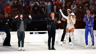 Hip Hop Legends Dr Dre Snoop Dogg Eminem amp Mary J Blige Collab Pepsi Super Bowl LVI Halftime Show [upl. by Ylrebmek352]