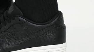 Jordan 1 Retro Low Lifted quotBlackquot Womens Shoe [upl. by Ahsihat398]