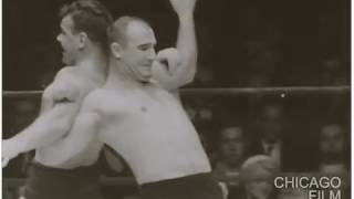 Ray Gunkel vs Hans Schmidt 01151954 [upl. by Ddahc]