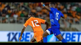 IVORY COAST VS SIERRA LEONE [upl. by Noremmac]