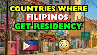 10 Countries Where Filipinos Can Easily Get Residency [upl. by Eliott]