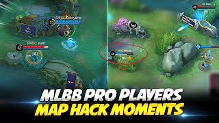 When MLBB PRO Players ACCUSED of quot MAP HACKquot Moments [upl. by Vivl23]