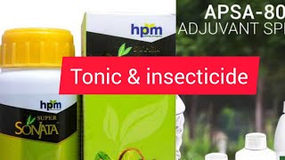 🔴Super Sonata Tonic amp Insecticide for all flowervegetable amp fruit plants apsa80 [upl. by Aroda]