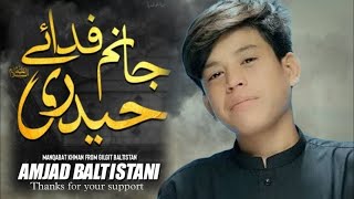 Jaanam FidaeHaideri Official Video  Amjad Baltistani AIMDQ [upl. by Harac619]