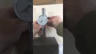 Dial Indicator  Zeroing education engineeringcourse dialgauges [upl. by Ecinrev]