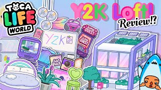 Toca Life World  Y2K Loft Review Home Designer Toca Boca [upl. by Hairehcaz]