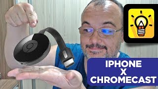 COMO INSTALAR E CONFIGURAR O CHROMECAST PELO IPHONE OU IPAD  IOS [upl. by Row]