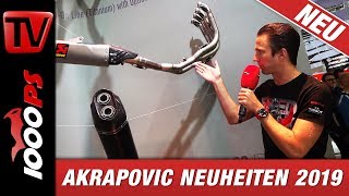 Akrapovic 2019  MotoGP neue Modelle und härtere Tests [upl. by Odele]