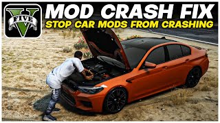 gta 5 car mods crashing game  HOW TO FIX 2024 [upl. by Horn]