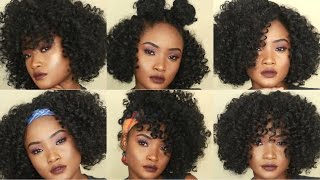 6 Crochet Hairstyles  Jamaican bounce  KEMIIXO [upl. by Sander]