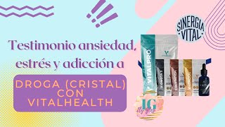 Increíble y emotivo testimonio de depresión ansiedad estrés y adicción a drogas con Vitalhealth [upl. by Nisen536]