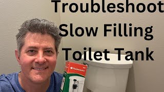 Toilet Tank Filling Slowly [upl. by Anthony]