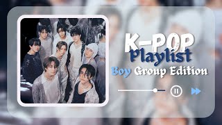 Kpop Playlist  Energetic to Chill Boy Group Edition [upl. by Rebna]