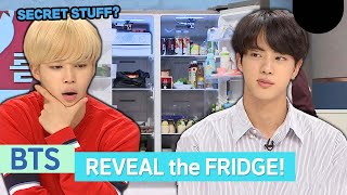 REVEAL the BTS Refrigerator BTS [upl. by Kier]