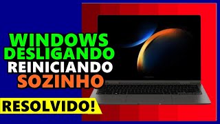 WINDOWS 10 fica DESLIGANDO SOZINHO ou WINDOWS 10 REINICIANDO SOZINHO resolva assim [upl. by Relyks]