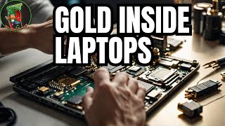 Recover Gold From Laptops  where is the Gold in Laptops  Gold Recovery [upl. by Nnitsuj]