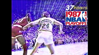 Sonics vs Rockets 1987 WCSF Game 6 Highlights  Tom Chambers 37 Points [upl. by Trevah]