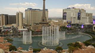 Fountains of Bellagio  Time To Say Goodbye Fountain View Room 2024 [upl. by Saire]