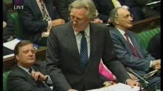 Michael Heseltine and John Prescott in Paliament in 1996 [upl. by Intisar487]