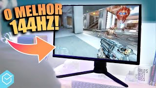 Qual MELHOR MONITOR de 144HZ para 🎮JOGAR em 2023  bons e baratos custo benefício e top de linha [upl. by Adalie136]