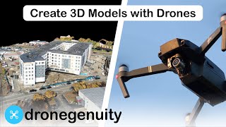 Aerial Photogrammetry Explained  Create 3D Models With Drone Photos [upl. by Acirtal]