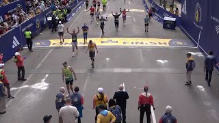 2024 Boston Marathon Find Your Finish 330 pm  4 pm [upl. by Einallem]