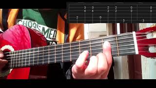 Patrick Watson  Je te laisserai des monts  Tutorial video  Tab [upl. by Sundin]