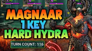 MAGNARR  1 KEY HARD HYDRA CLAN BOSS  Raid Shadow Legends [upl. by Eikciv880]