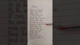 Believer 🤎  imagine dragons liyrics viral shorts [upl. by Aihtela315]