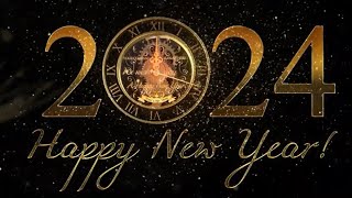 Happy New Year Countdown Clock 2024 V2 ❆ Happy New Year 2024 [upl. by Morvin860]