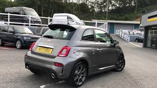 2017 ABARTH 595 14 TJet FOR SALE at Castle Motors £9750 [upl. by Neillij]