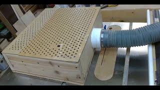 DIY Downdraft Table to Improve Dust Collection [upl. by Jeminah]