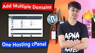 How to Add Multiple Domain in One Hosting  Add Multiple Domains to Cpanel  Aadi Singh [upl. by Garris185]