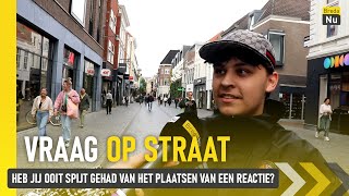 Heb jij ooit spijt gehad van het plaatsen van een reactie  Vraag op Straat [upl. by Bratton]