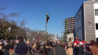 2017年 小田原市消防出初式 [upl. by Aissak]