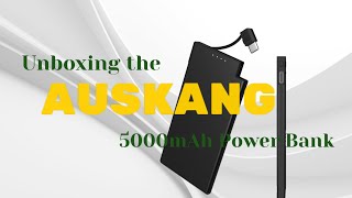 Discover The Auskang 5000mah Power Bank Unboxing And Review Auskang [upl. by Syhr]